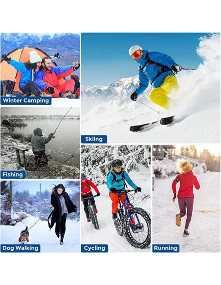 Mascarilla Balaclava Invierno Forro Polar Unisex a Prueba de Viento