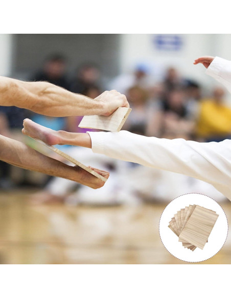 10 Tableros de Rompimiento Taekwondo Veemoon 30x20x0.6cm