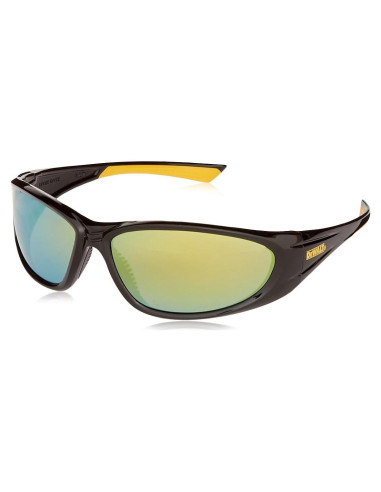 Gafas de Seguridad DeWalt DPG98 - Marco Negro/Amarillo - Lente Amarillo