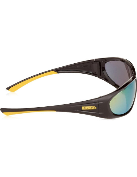 Gafas de Seguridad DeWalt DPG98 - Marco Negro/Amarillo - Lente Amarillo