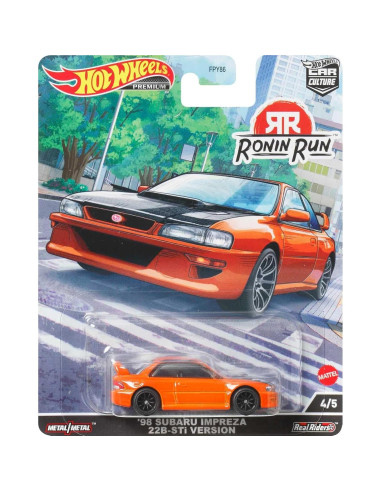 Hot Wheels Subaru WRX Sti 22B 1:64 Circuit Legends Premium