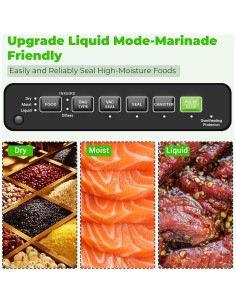 Selladora al Vacío Inkbird INK-VS05 130W Compacta con Cortador 2