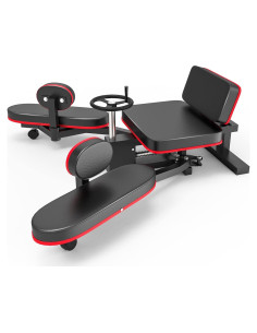 Máquina de Estiramiento de Piernas Rigel R1, 100 kg, Acero