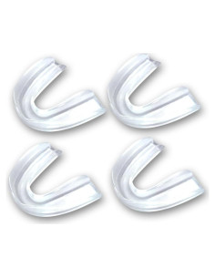 4 Protectores Bucales Moldeables Zooshine Chroma para Deportes