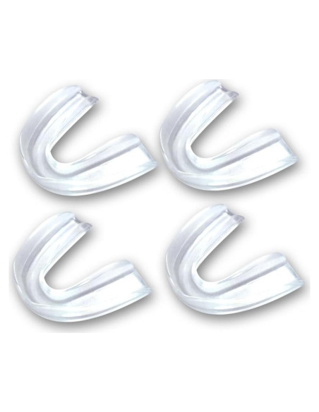 4 Protectores Bucales Moldeables Zooshine Chroma para Deportes