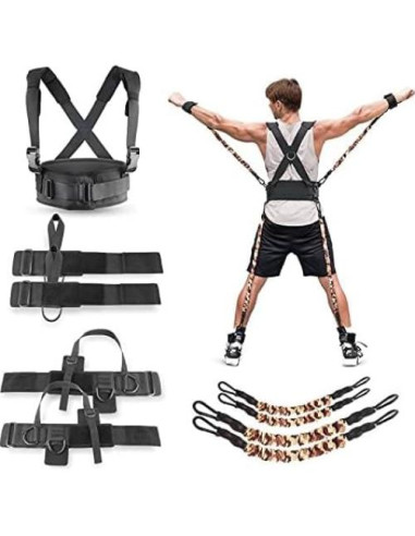 Bandas de Resistencia YNXing 240 lbs para Boxeo y Fitness