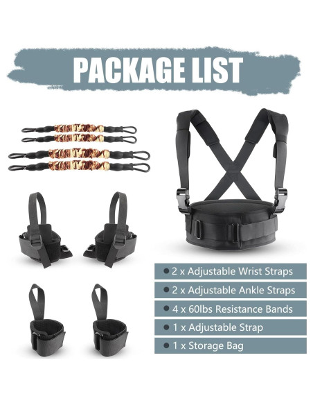 Bandas de Resistencia YNXing 240 lbs para Boxeo y Fitness