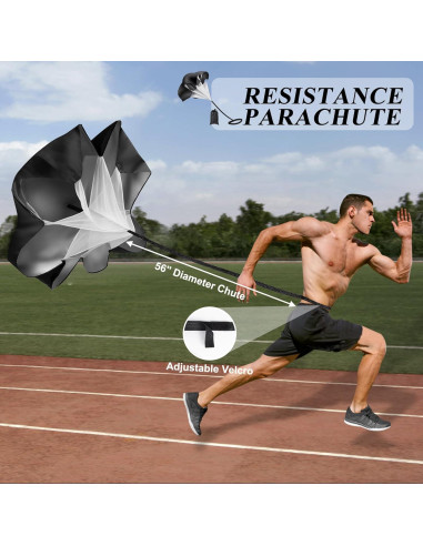 Juego de Entrenamiento de Fútbol MIVERYEA - Escalera de Agilidad 6.1m