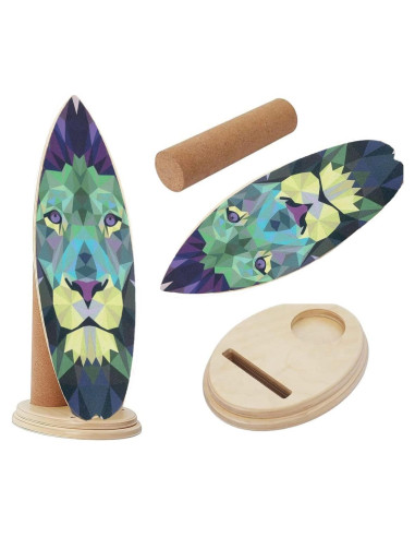 Tabla de Equilibrio para Surf Interior Asktom 77.9 cm Fitness