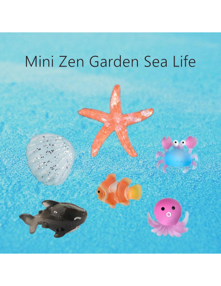 Mini Jardín Zen de Escritorio Jardín Zen Azul 22.5 cm Mini Jardín Zen de Escritorio Jardín Zen Azul 22.5 cm