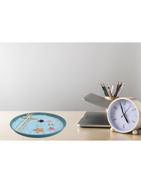 Mini Jardín Zen de Escritorio Jardín Zen Azul 22.5 cm Mini Jardín Zen de Escritorio Jardín Zen Azul 22.5 cm