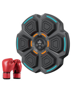 Máquina de Boxeo Musical OurStarry con LED y Guantes - 1.36 kg
