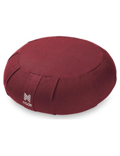 Cojín de Meditación Zafu Node Fitness Burdeos 38 cm Orgánico
