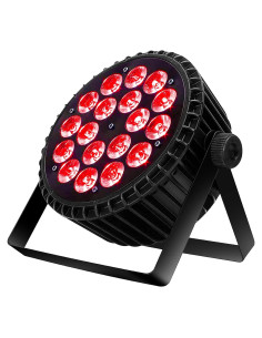 SHEHDS Luz Par LED 18x12W RGBW Efecto Wash DMX512