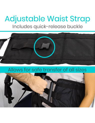 Cinturón de Asistencia Vive Transfer Sling - Elevador de Pacientes
