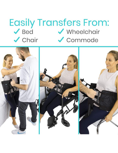 Cinturón de Asistencia Vive Transfer Sling - Elevador de Pacientes
