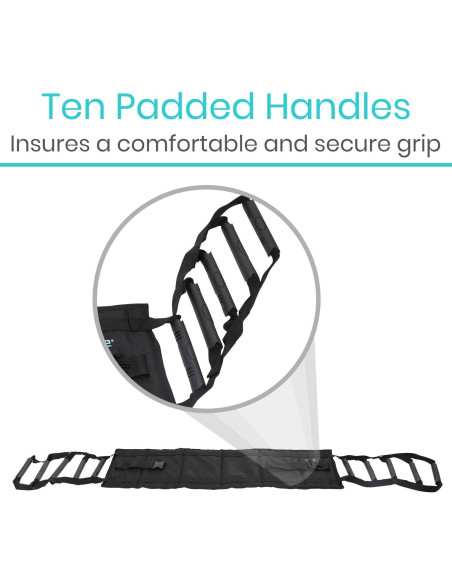 Cinturón de Asistencia Vive Transfer Sling - Elevador de Pacientes