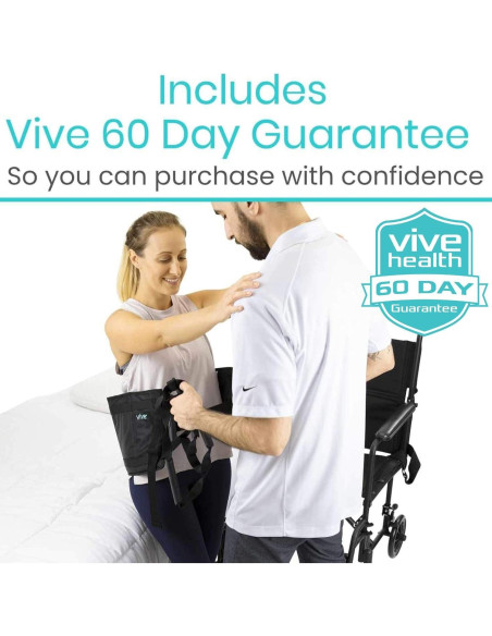 Cinturón de Asistencia Vive Transfer Sling - Elevador de Pacientes