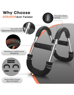 Entrenador de Brazo Twister Geburun 9-32 kg Ajustable 2