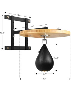 Kit Plataforma de Bolsa de Velocidad WYGVNR Ajustable Boxeo 2