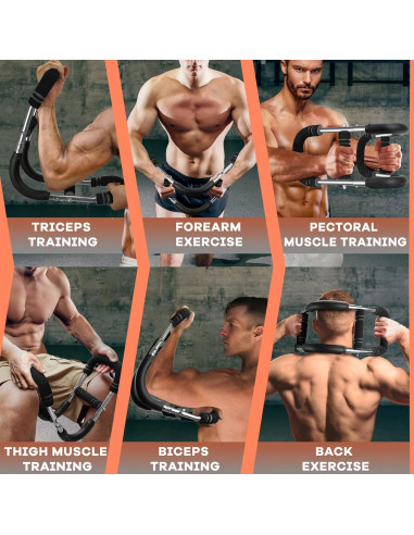 Entrenador de Brazo Twister Geburun 9-32 kg Ajustable