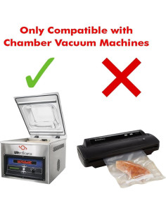 Bolsas de Cámara de Vacío UltraSource 20x25 cm (1000 bolsas) 2