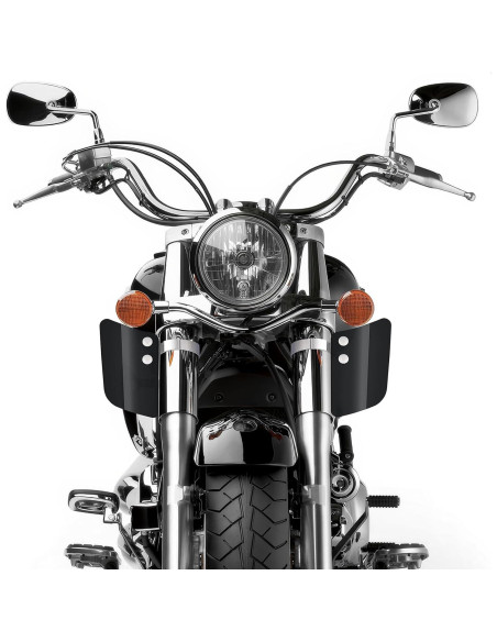 Deflectores de Viento para Horquilla Delantera Aferrizu - Negro