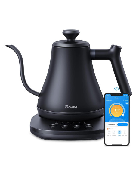 Hervidor Eléctrico Govee H7170 0.8L Control WiFi 1200W