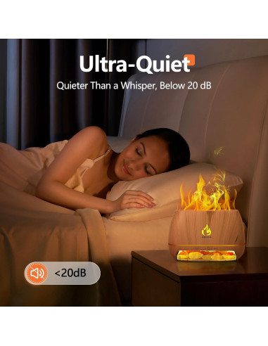 Difusor de Aceite Esencial Serravine con 12 Aceites y Sal