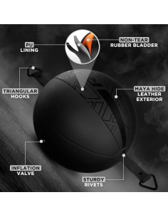 Bolsa de Boxeo Doble Extremo RDX 70cm con Cuerda Bungee 121.92cm 2