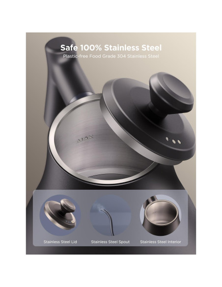 Hervidor Eléctrico Govee H7170 0.8L Control WiFi 1200W