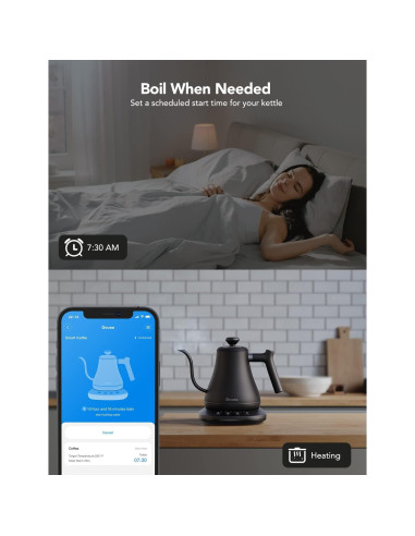 Hervidor Eléctrico Govee H7170 0.8L Control WiFi 1200W