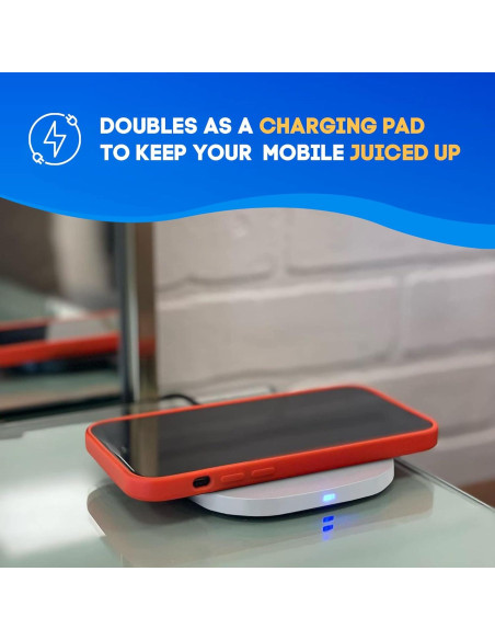 Taza Calentadora ZUGG Aislada 355ml con Cargador Qi Blanco