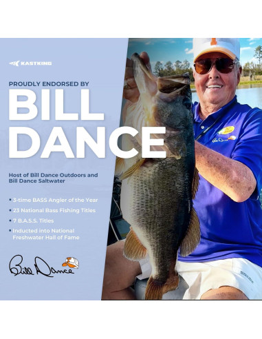 Gafas de sol deportivas polarizadas KastKing Bill Dance UV