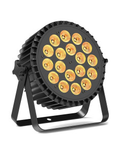 Luces Par LED U`King 18x12W RGBW para DJ y fiestas