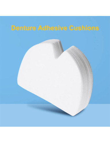120 Almohadillas Adhesivas para Dentaduras CARESHINE Inferior