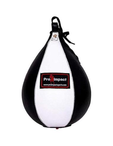Bolso de Velocidad Pro Impact de Cuero Genuino 7x10" Boxeo