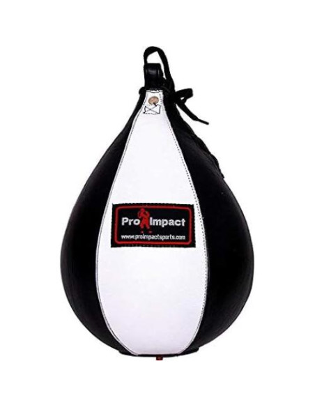 Bolso de Velocidad Pro Impact de Cuero Genuino 7x10" Boxeo