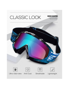 Gafas de Motocross BATFOX F816 para Niños - UV400, Ligeras 2