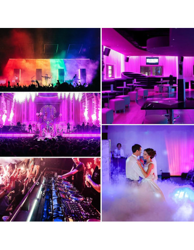 Barra de Luz LED OPPSK 150W 6IN1 RGBWA+UV para Eventos