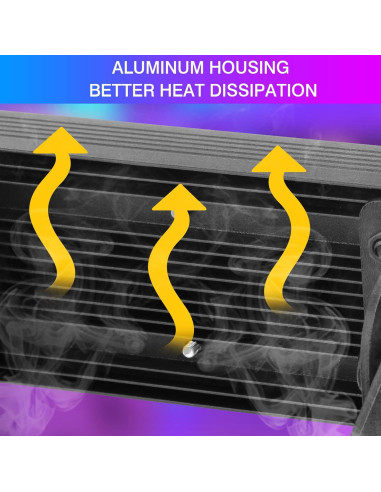 Barra de Luz LED OPPSK 150W 6IN1 RGBWA+UV para Eventos