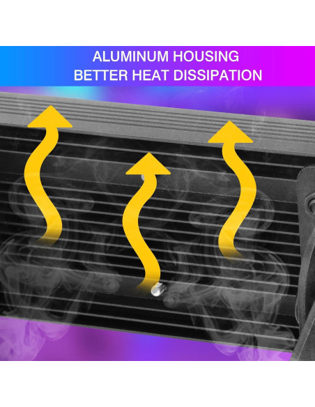 Barra de Luz LED OPPSK 150W 6IN1 RGBWA+UV para Eventos