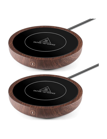 Juego de 2 Calentadores de Tazas Rossesay 36W 3 Temperaturas