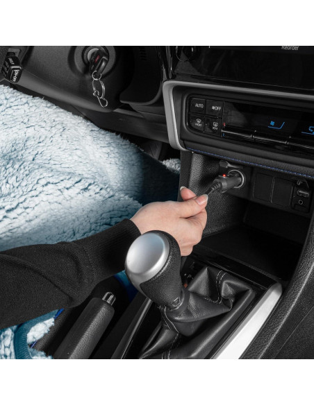 Manta Calentada Motor Trend MTWA3001N 147x107 cm Azul