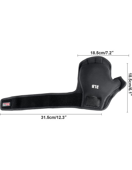 Guantes de Entrenamiento con Peso Rockhouse 1.8kg Neopreno