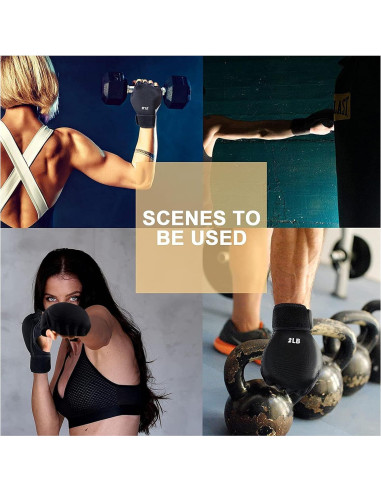 Guantes de Entrenamiento con Peso Rockhouse 1.8kg Neopreno