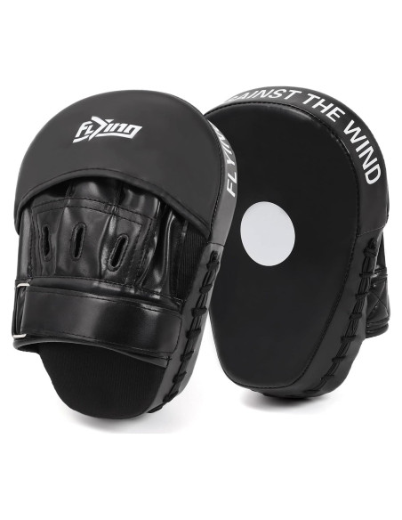 Mitones de Boxeo FIVING - Almohadillas de Cuero PU Unisex