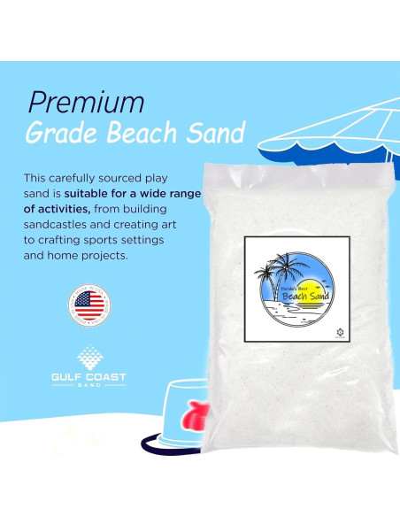 Arena Blanca Natural de Playa Alchemy Garden 2.27 kg