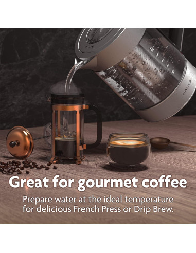 Hervidor Eléctrico Vianté 1.5L con Infusor y Control T