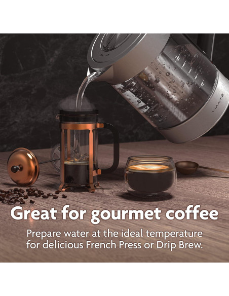 Hervidor Eléctrico Vianté 1.5L con Infusor y Control T